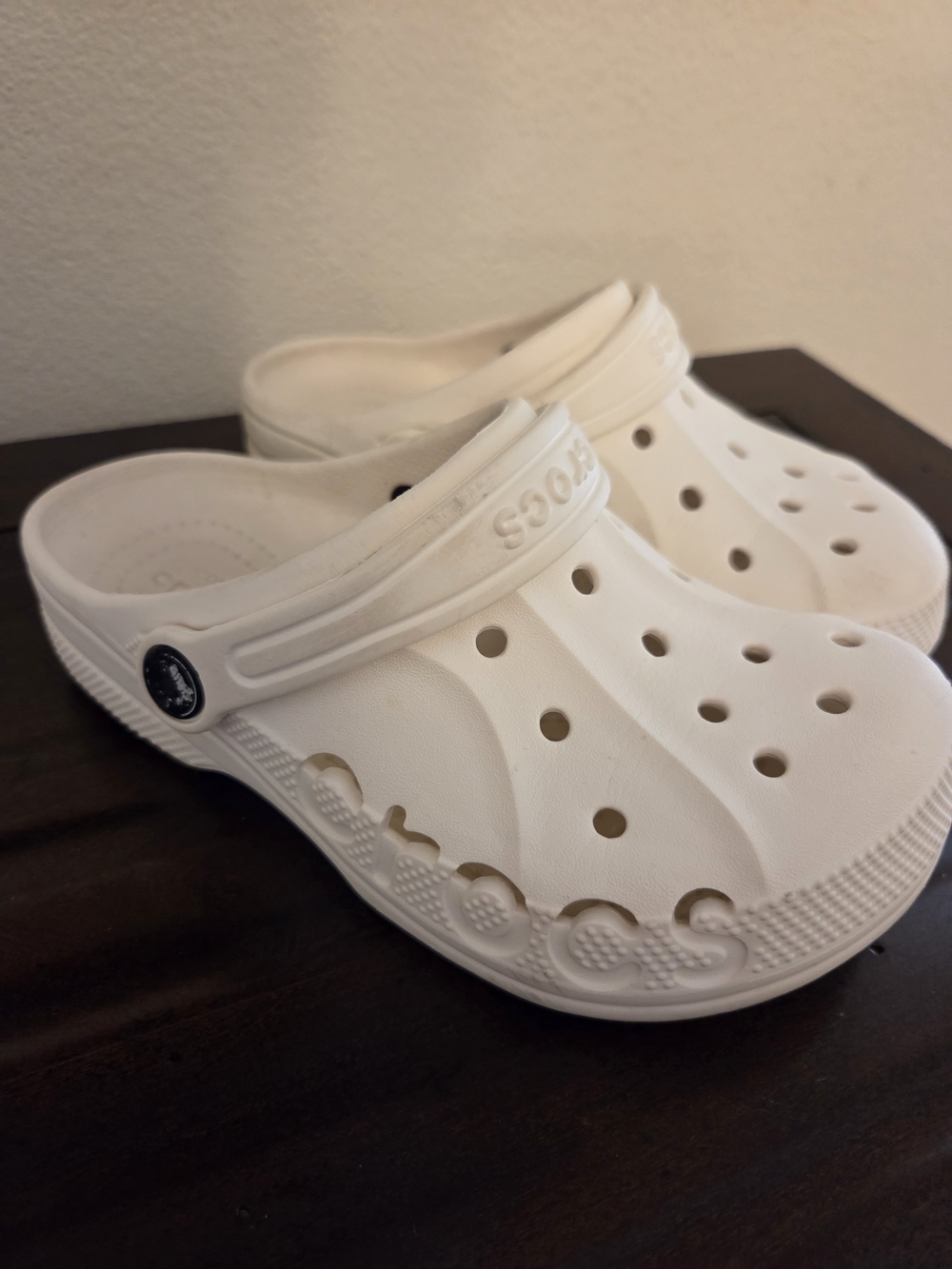 Crocs Baya Clog - White, Size 2